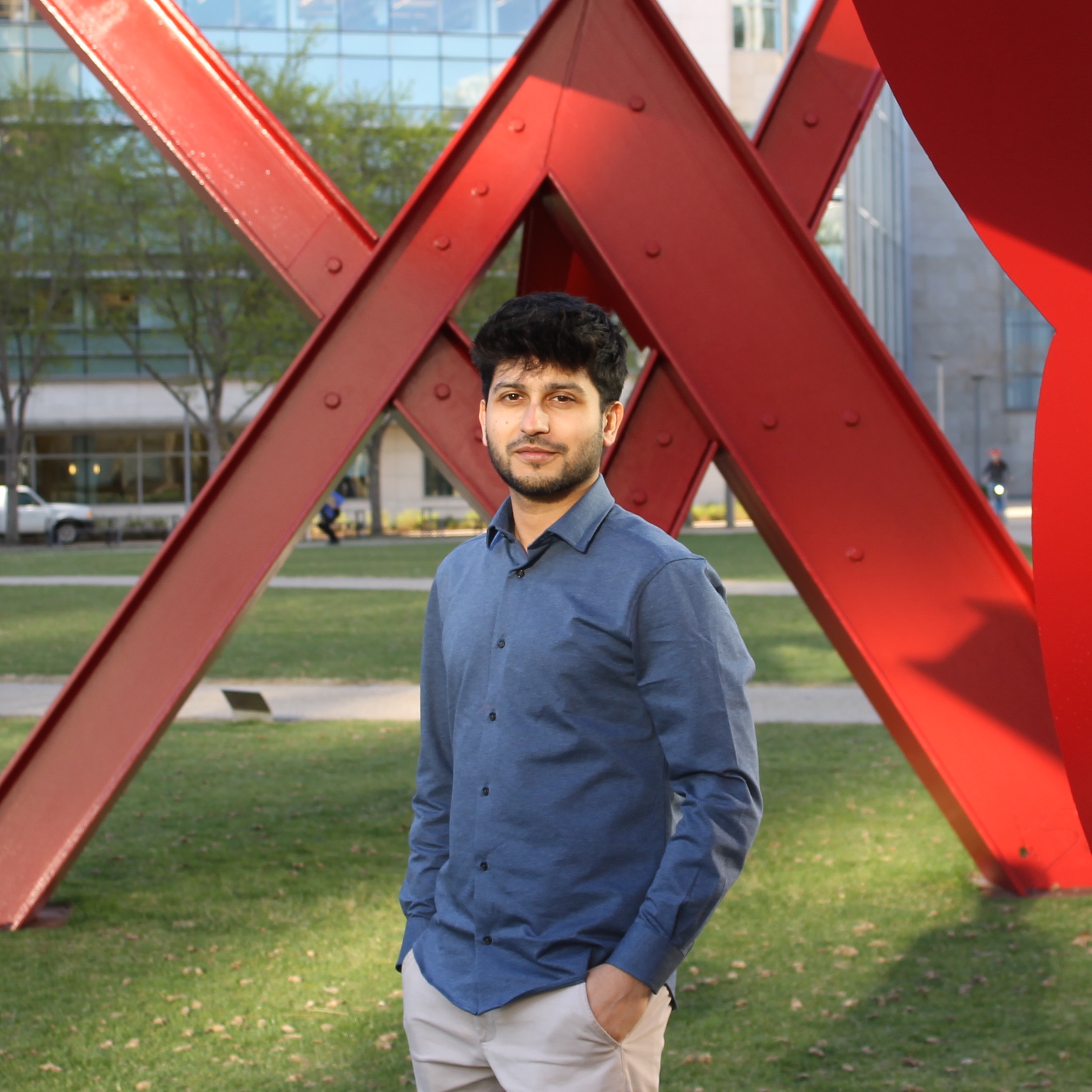 Shot of Ainesh Bakshi 